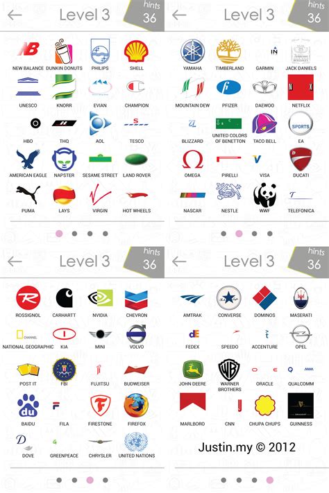 Logos Quiz Game Answers Level 3 riekinggemp3