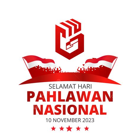 logo selamat hari pahlawan 2023