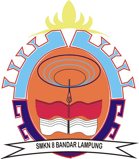 logo smk 8 bandar lampung