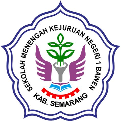 logo smk n 1 bawen