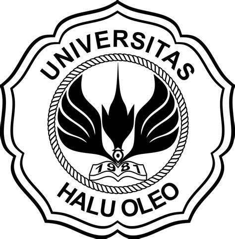 logo uho hitam putih