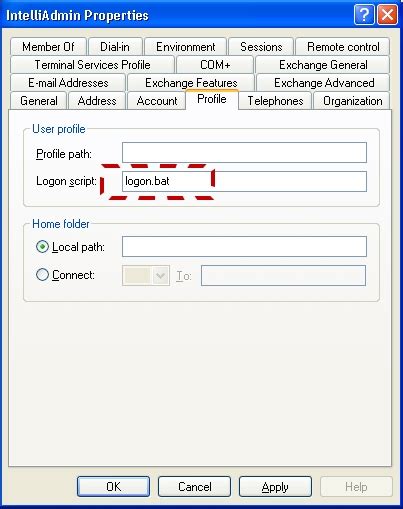 Logon Script Examples Bat