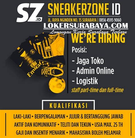 Loker Part Time Di Surabaya 2021, Temukan Pekerjaan Impianmu!