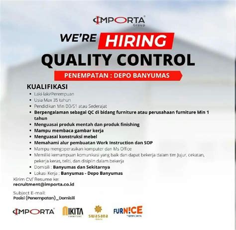 Loker Quality Control Staff, Frame Production Staff PT. Honda Prospect Motor Cepet Dapet Kerja