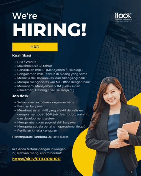 loker hrd jakarta 2023