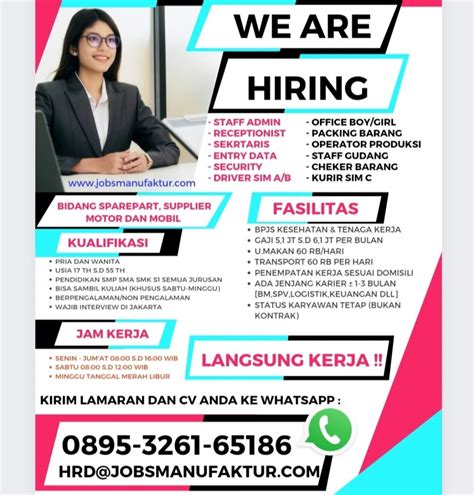 loker jakarta selatan 2023