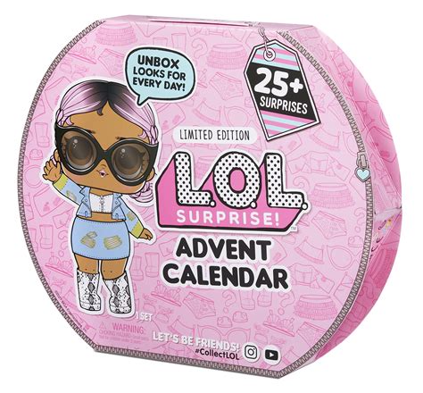 LOL Surprise 2021 Advent Calendar with Limited Edition Doll and 25