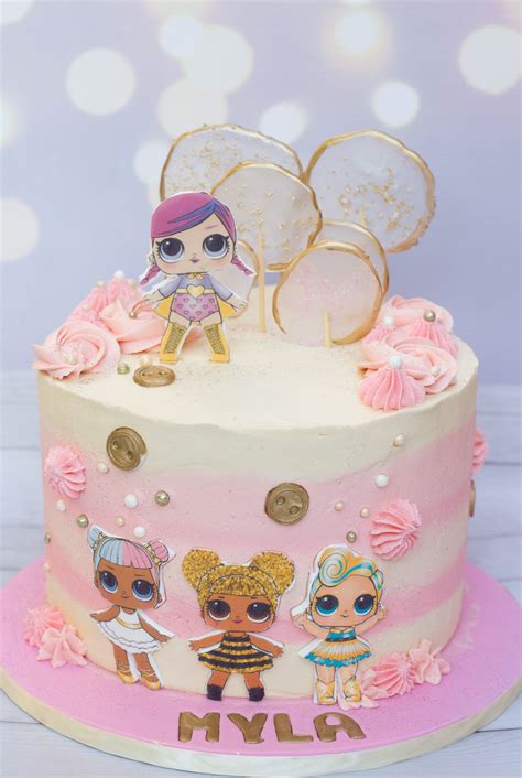 Lol Surprise Birthday Cake L O L Cake Idea Doll Birthday Cake