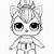 lol doll kitty queen coloring page
