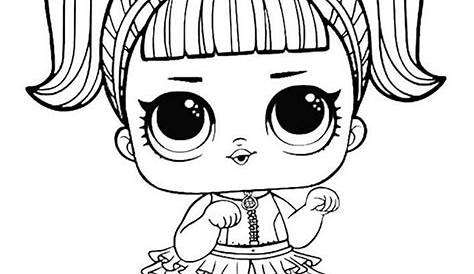 Lol Surprise Doll Coloring Picture - LOL Surprise Doll Coloring Pages