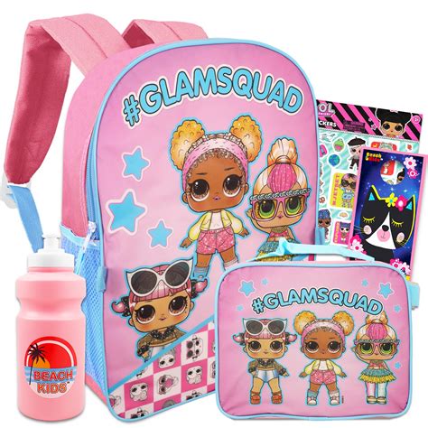 New LOL Surprise 12”inches School Backpack & Lunch Box(Brand new