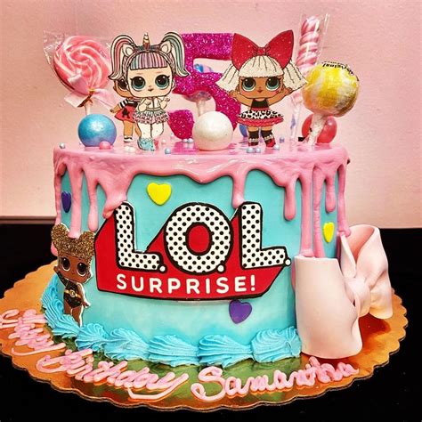 lol surprise doll cake decorations