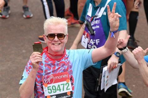 london marathon 2023 celebrity finishers