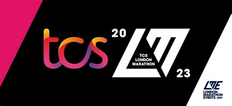 london marathon 2023 logo