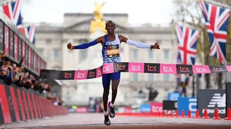 london marathon record time