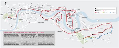 london marathon route 2023