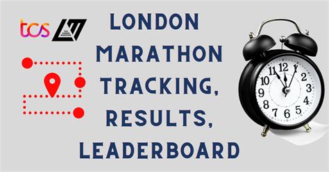 london marathon tracker live