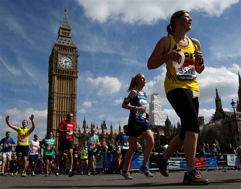 london marathon tv