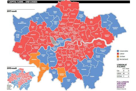 london parliamentary constituencies map
