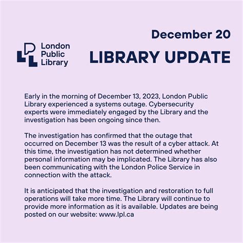 london public library cyber attack