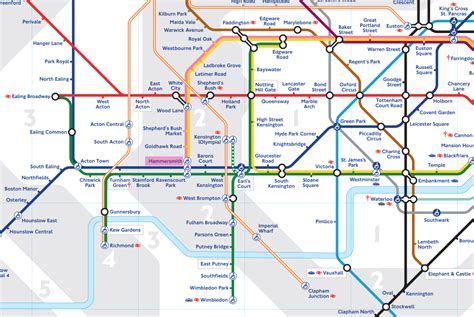 london waterloo to hammersmith underground