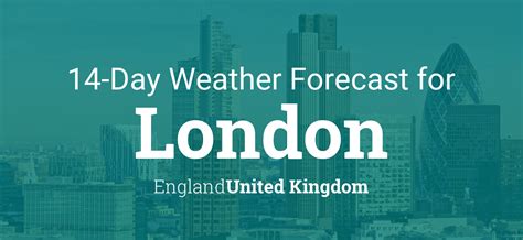 london weather 14 days