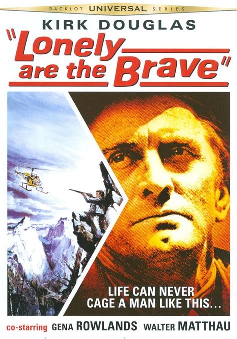 lonely are the brave dvd