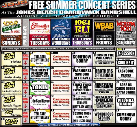 Long Beach Ny Live Music Calendar 2024