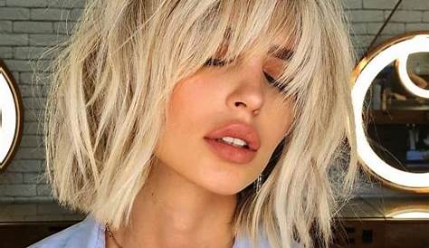 18 Layered Bob Hairstyles With Fringe in 2022 | Medium length hair