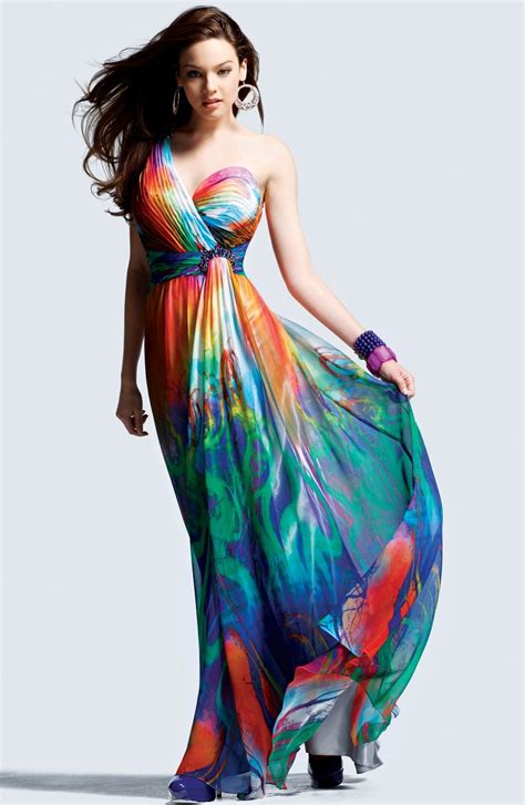 30 Rainbow Colored Dress Designs Hative