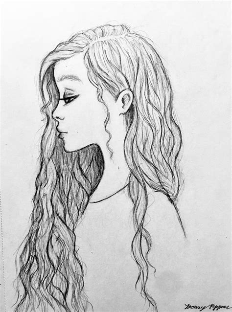 Long Hair Drawing: Tips And Techniques