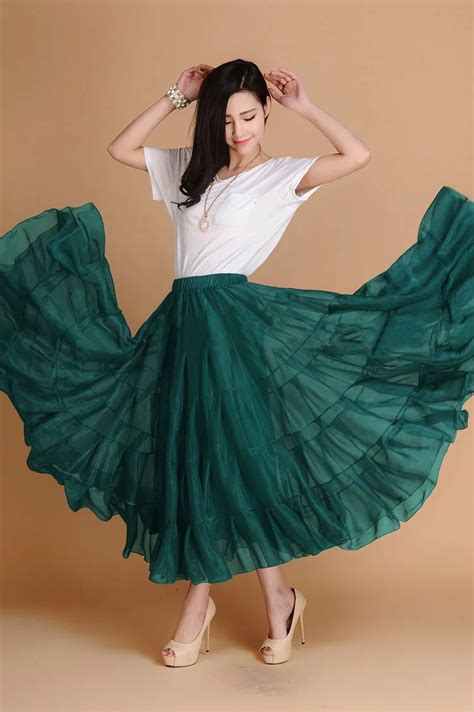 Long Dance Skirts