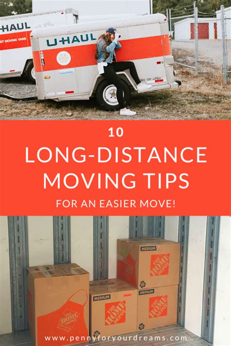 long distance moving company estimate tips