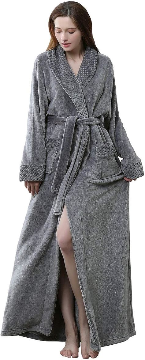 Long Fleece Robe Uk