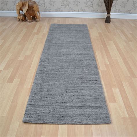 Long Gray Runner Rug