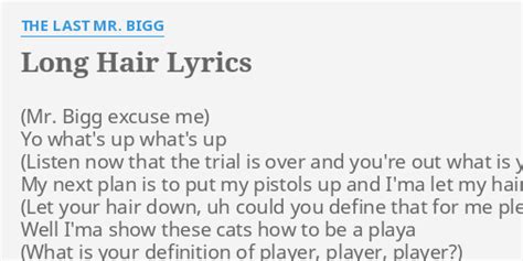 Long Hair Mr Biggs Lyrics Long Hair