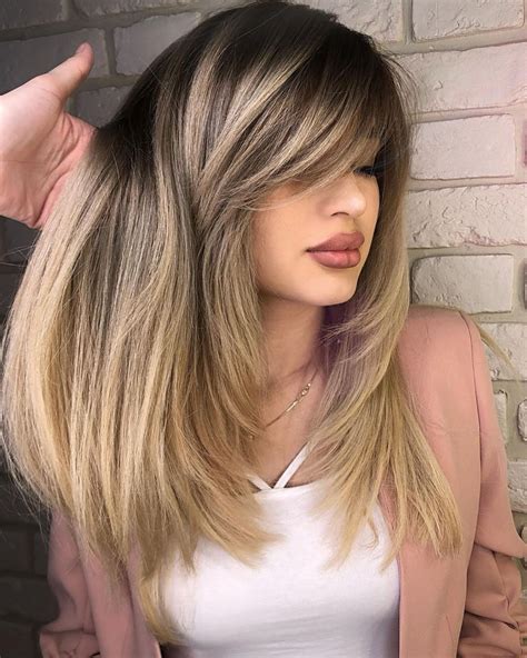 Stunning Long Hair With Layers And Side Bangs For Long Hair