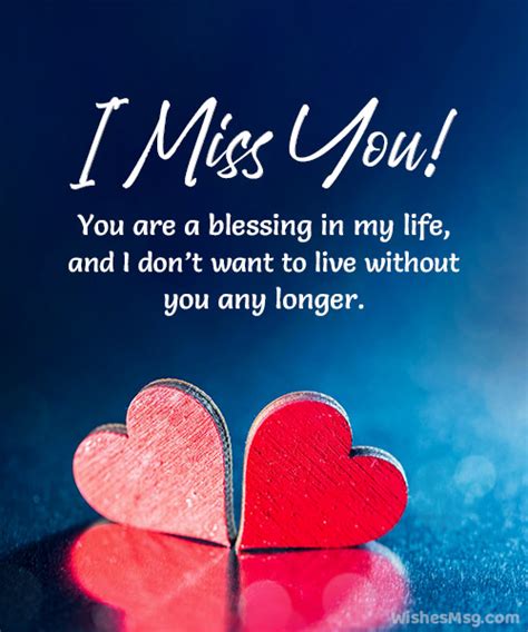 long i miss you message to make her cry