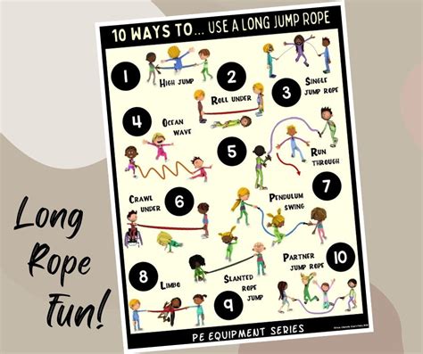 Long Jump Rope Activities