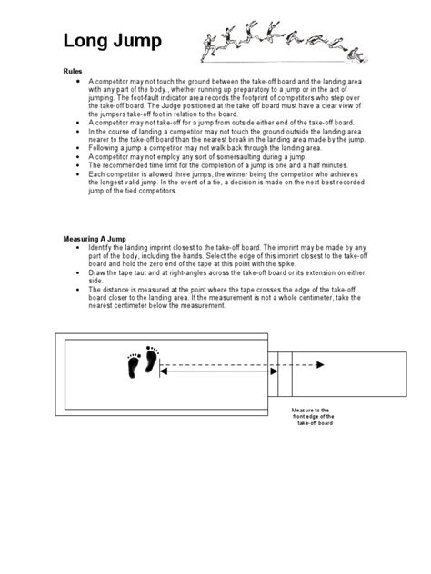 Long Jump Rules And Techniques Pdf
