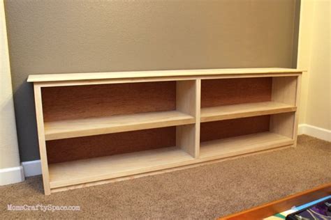Long Low Bookcase Plans