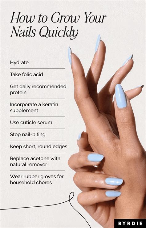 long nail growth tips