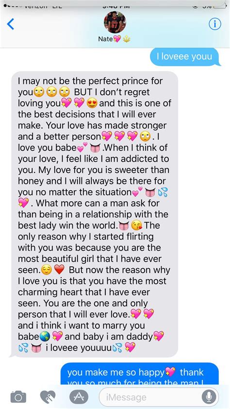 long paragraph love message for her with emoji