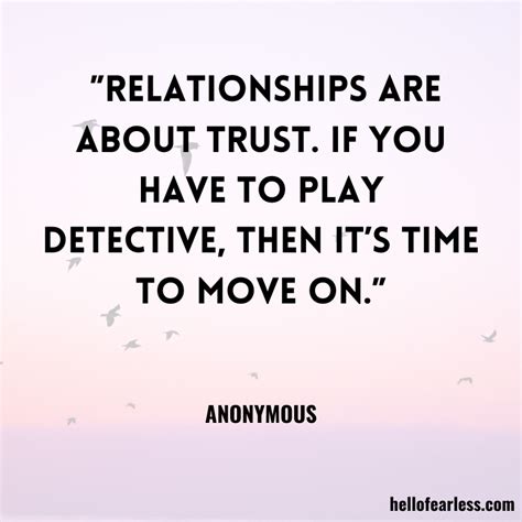 Long Quotes About Trust
