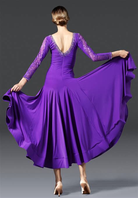 long sleeve dance dress