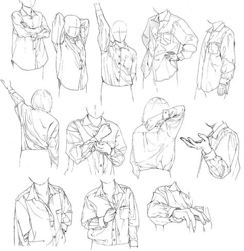Long Sleeve Drawing Reference