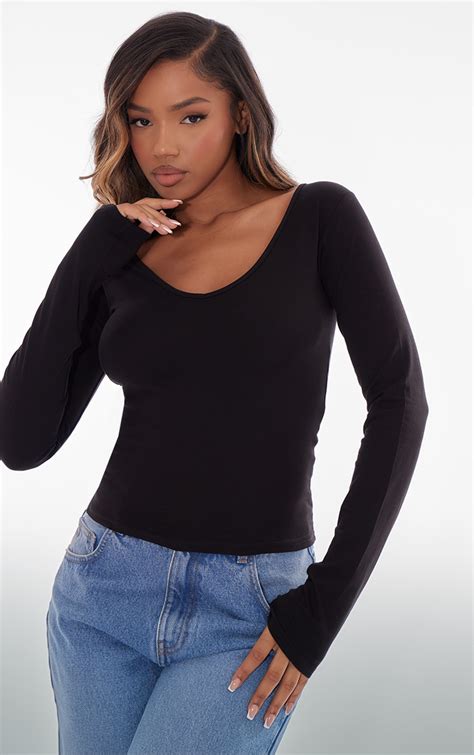 Long Sleeve Tops Basic