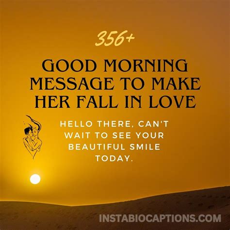 long sweet good morning message.to.make.her fall.in love