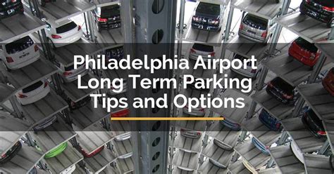 long term parking at philly airport
