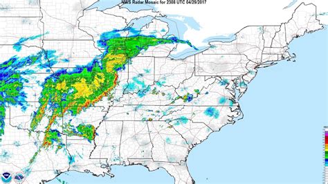 long weather radar loop